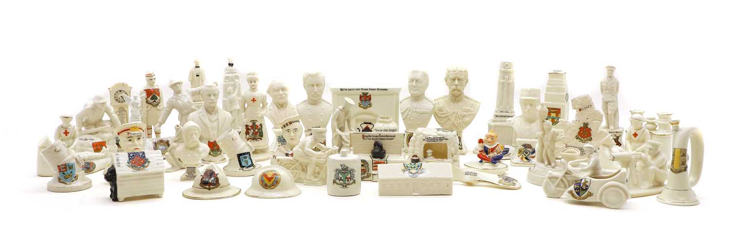 Lot 235 - A large collection of crested wares