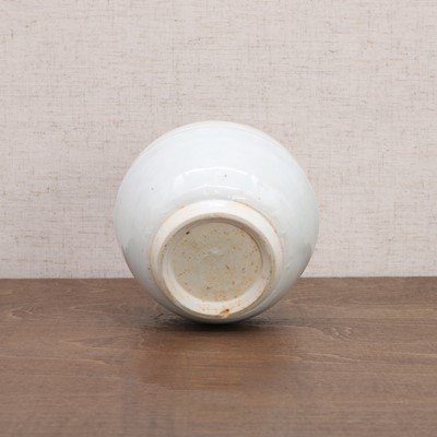 Lot 21 - A Chinese qingbai-glazed jar