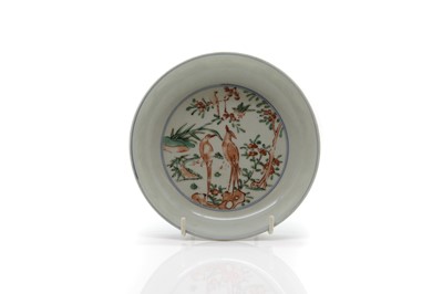 Lot 200 - A Chinese wucai dish