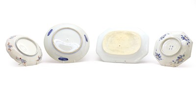 Lot 175 - A Chinese blue and white meat dish