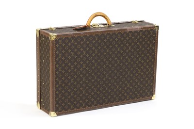 Lot 93 - A Louis Vuitton monogrammed canvas 'Alzer 75' suitcase
