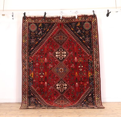 Lot 459 - A Qashqai carpet