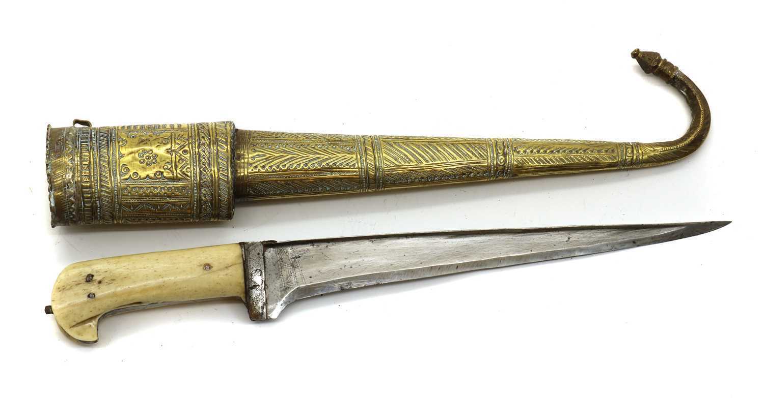 Lot 125 - An Afghan Choora Dagger,
