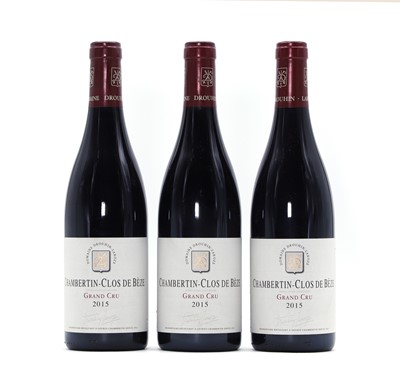 Lot 92 - Chambertin-Clos de Beze Grand Cru, Domaine Drouhin-Laroze, 2015