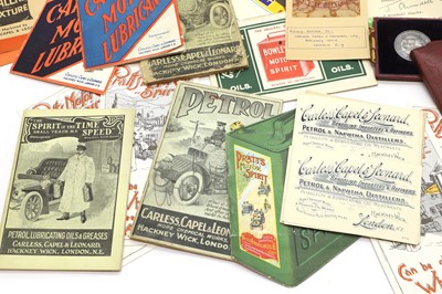 Lot 351 - A collection of Carless Capel & Leonard advertising material and ephemera
