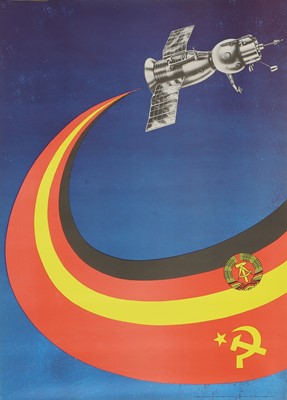Lot 248 - A Soviet Union space programme poster