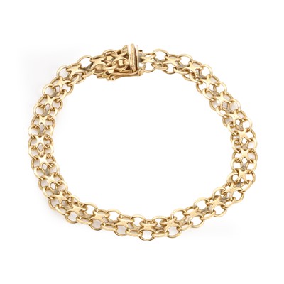Lot 93 - A Swedish gold bracelet