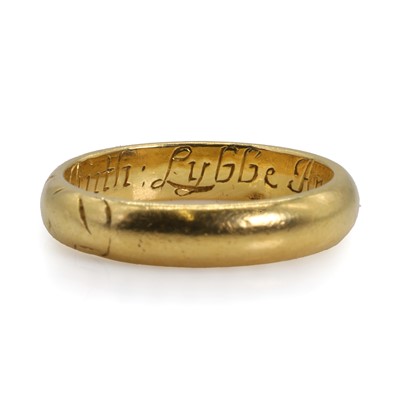 Lot 261 - An antique mourning ring for Antony Lybbe, c. 1674
