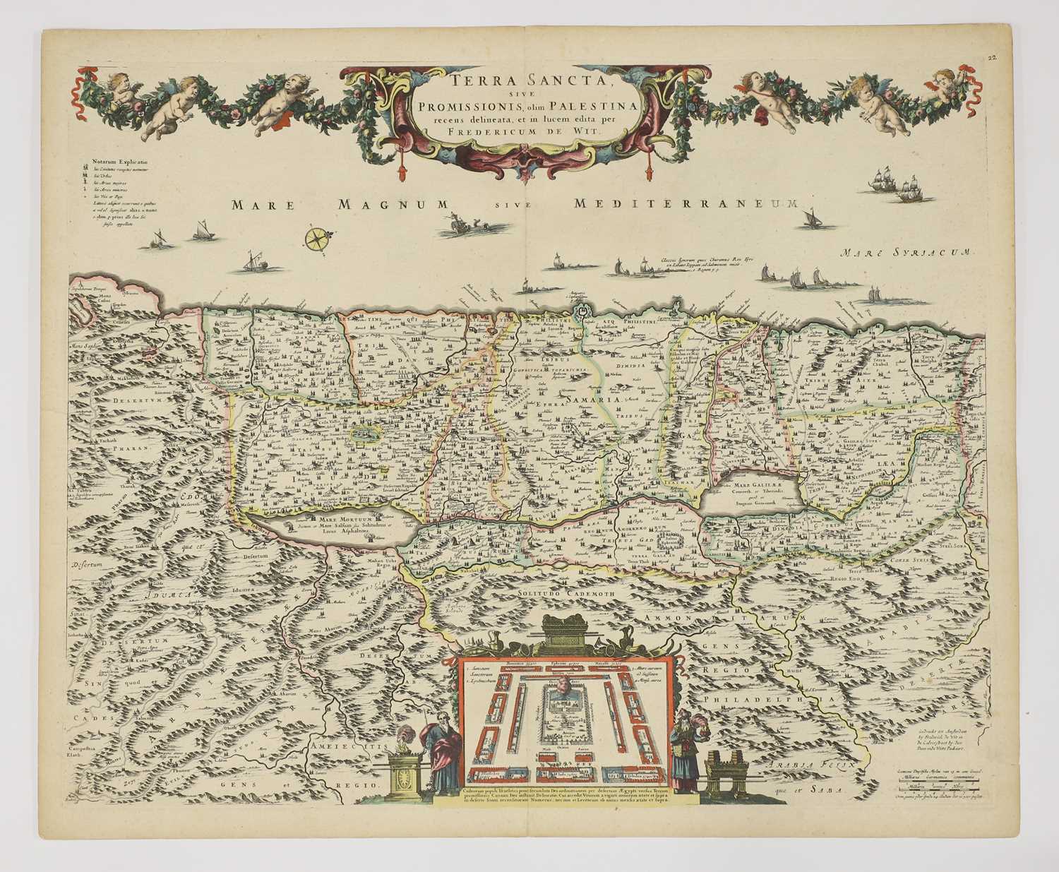 Lot 52 - The HOLY LAND: De Wit: