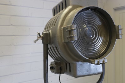 Lot 80 - A pair of aluminium studio spotlights