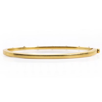 Lot 157 - A diamond 'Parisienne' bangle, by Roberto Coin