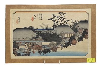 Lot 81 - Two Japanese woodblock prints