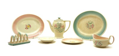 Lot 200 - A Susie Cooper 'Swansea Spray' dinner service