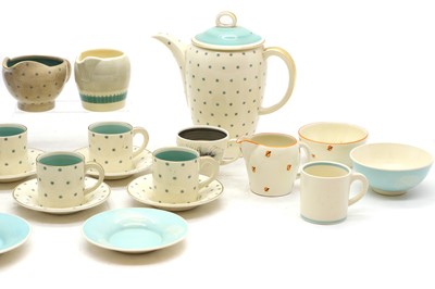 Lot 233 - A Susie Cooper porcelain coffee service