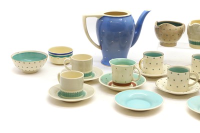 Lot 233 - A Susie Cooper porcelain coffee service