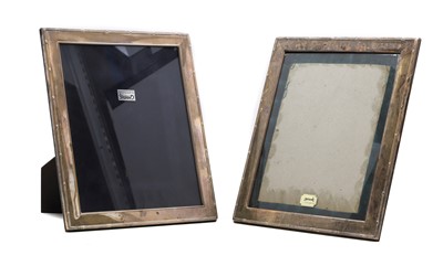 Lot 73 - Two silver mounted photograph frames