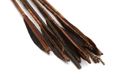 Lot 128 - A group of eight Indian arrows