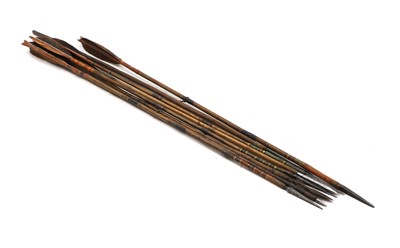 Lot 128 - A group of eight Indian arrows