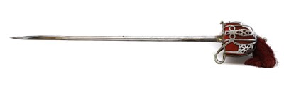 Lot 115 - A George V 1828 pattern basket-hilted broadsword