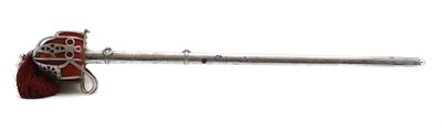 Lot 115 - A George V 1828 pattern basket-hilted broadsword