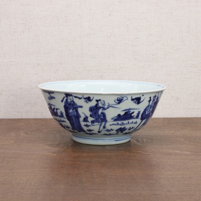 Lot 52 - A Chinese blue and white bowl