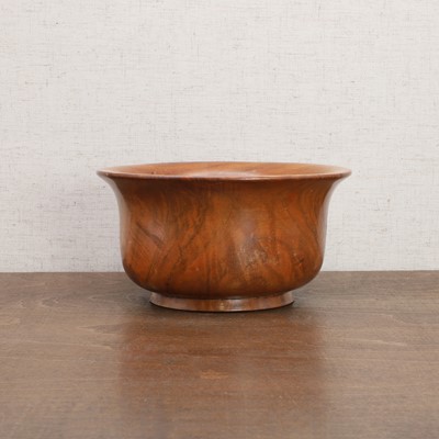 Lot 238 - A Chinese nanmu wood bowl