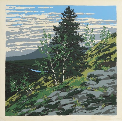 Lot 278 - Neil Welliver (American, 1929-2005)