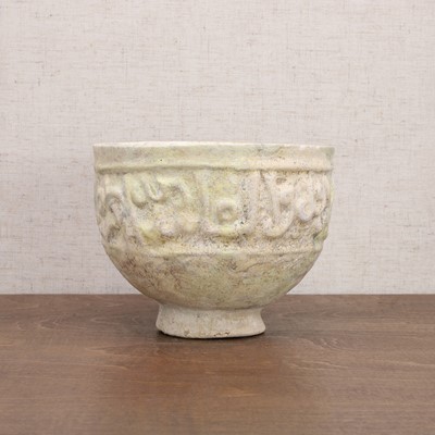 Lot 188 - A Nishapur white-glazed bowl