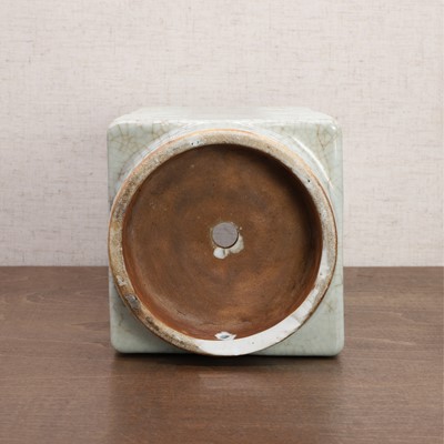 Lot 139 - A Chinese ge-type cong vase