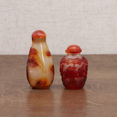 Lot 309 - Two Chinese snuff bottles