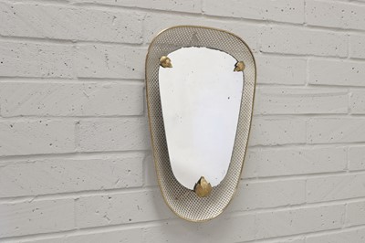 Lot 189 - A French modernist wall mirror