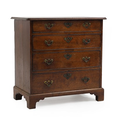 Lot 398 - George III mahogany chest of drawers