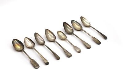 Lot 96 - A collection of silver flatware