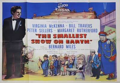 Lot 155 - A poster for 'The Smallest Show on Earth'