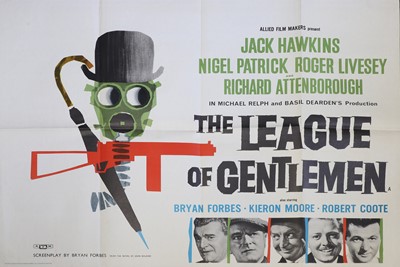 Lot 185 - A poster for 'The League of Gentlemen'