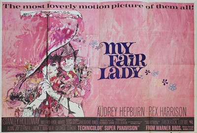 Lot 182 - A poster for 'My Fair Lady'