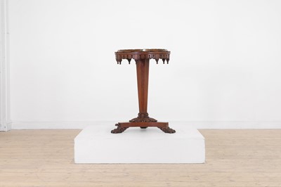 Lot 155 - A William IV mahogany occasional table