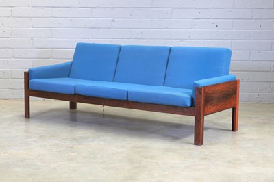 Lot 227 - A Danish three-seater sofa