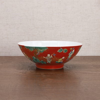 Lot 78 - A Chinese famille rose bowl