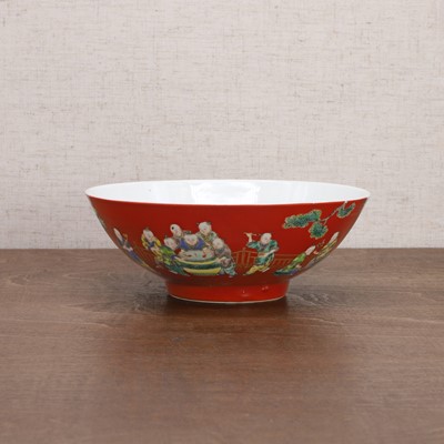 Lot 78 - A Chinese famille rose bowl