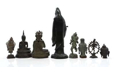 Lot 85 - A collection of Chinese, Tibetan and Thai deities
