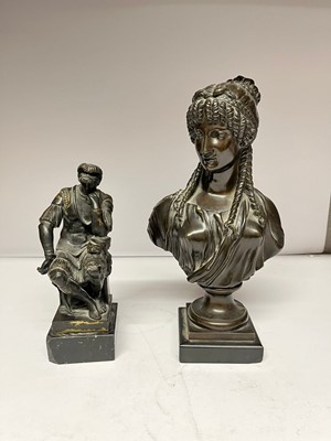 Lot 261 - Two grand tour bronzes
