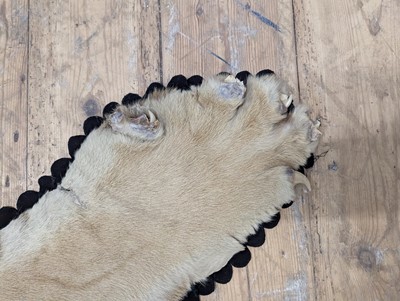 Lot 359 - A taxidermy Bengal tiger skin rug