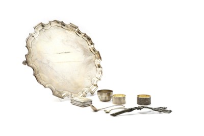 Lot 9 - A group of silver items