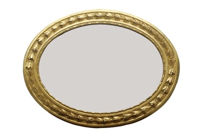 Lot 720 - A gilded wall mirror