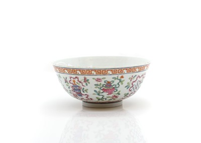 Lot 225 - A Chinese famille rose bowl