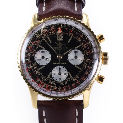 Lot 326 - A gentlemen's Breitling Navitimer mechanical chronograph wristwatch, c.1966