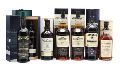 Lot 165 - A selection of Scotch Whiskies