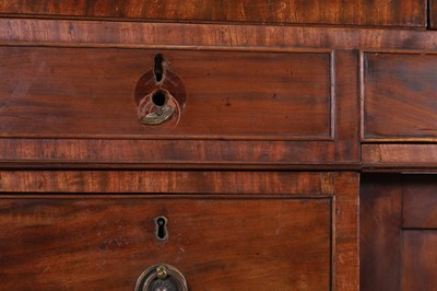 Lot 13 - A Regency mahogany dressing chest