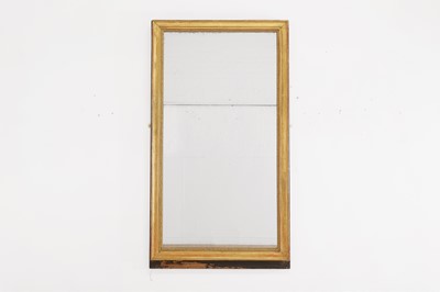 Lot 42 - A giltwood pier mirror